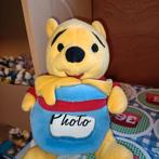 Winnie de Pooh knuffel met honingpot fotolijst 25 cm, Verzamelen, Disney, Winnie de Poeh of vrienden, Ophalen of Verzenden, Knuffel
