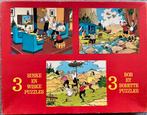 Vintage Suske en Wiske puzzels van 63 stukjes uit 1977, Hobby en Vrije tijd, Denksport en Puzzels, Ophalen of Verzenden, Minder dan 500 stukjes