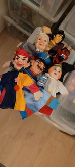 7 Handpoppen waaronder Katrein en Aladdin, Ophalen of Verzenden, Gebruikt, Overige typen