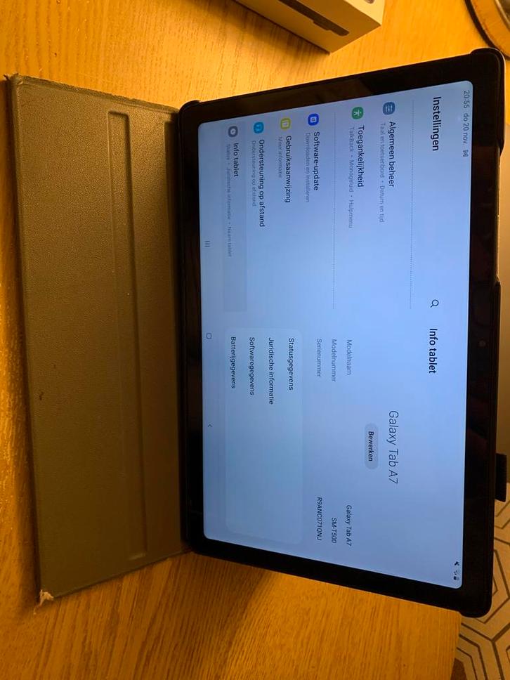 Samsung Galaxy Tab A7 - 32GB, Computers en Software, Android Tablets, Gebruikt, Wi-Fi, 10 inch, 32 GB, Uitbreidbaar geheugen, Ophalen of Verzenden