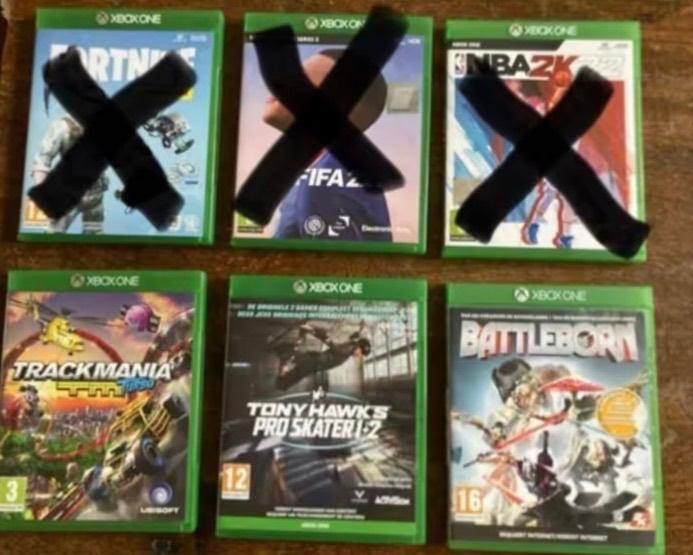 Diverse x-box one games, Spelcomputers en Games, Games | Xbox One, Gebruikt, Sport, 1 speler, Vanaf 3 jaar, Ophalen of Verzenden