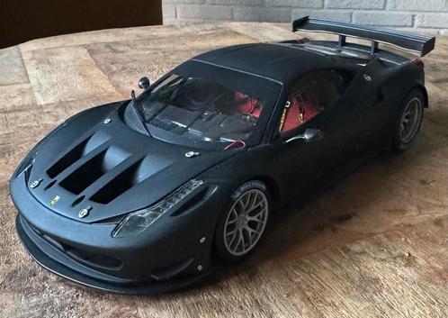 Hotwheels Elite 1:18 Ferrari 458 GT2 modelauto schaalmodel, Hobby en Vrije tijd, Modelauto's | 1:18, Zo goed als nieuw, Auto, Hot Wheels