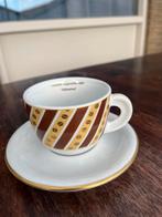 Cappuccino Kop en Schotel - Editie 2000, Huis en Inrichting, Keuken | Servies, Ophalen of Verzenden, Zo goed als nieuw, Overige stijlen