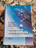 Introduction to meta-analysis, Ophalen of Verzenden, Zo goed als nieuw, Natuurwetenschap