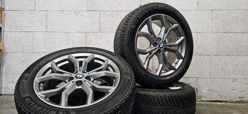 19" BMW 694 X3 X4 G01 G02 orig velgen Michelin winterbanden  beschikbaar voor biedingen