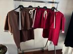 Sportief pak one size t/m ruime maat L, Kleding | Dames, Bruin, Maat 42/44 (L), Nieuw, Ophalen of Verzenden