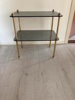 Bijzettafel messing hollywood regency, Huis en Inrichting, Tafels | Sidetables, Ophalen