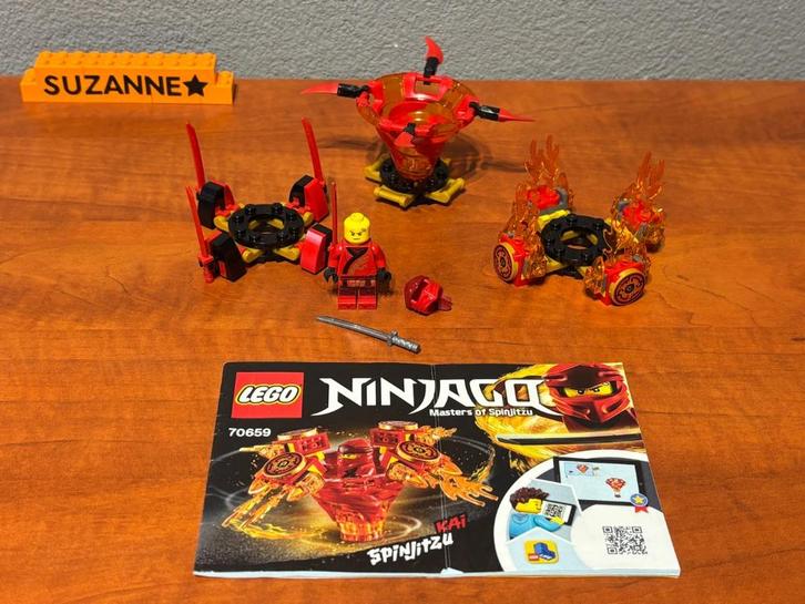 Lego 70659 - Ninjago - Spinjitzu Kai, Kinderen en Baby's, Speelgoed | Duplo en Lego, Zo goed als nieuw, Lego, Complete set, Ophalen of Verzenden