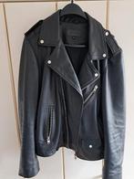 Leren jas, unisex, weinig gedragen, Ophalen of Verzenden, Zo goed als nieuw, Zwart