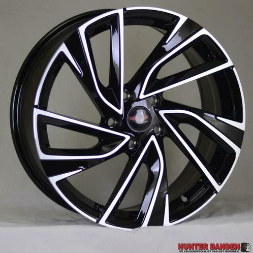 17 inch ADELAIDE velgen VW Polo Golf Bora Seat Skoda 5x100, Auto-onderdelen, Banden en Velgen, Velg(en), 17 inch, Nieuw, Ophalen of Verzenden