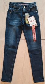 Vingino skinny jeans Bella deep dark maat 9 134 NIEUW, Nieuw, Meisje, Ophalen of Verzenden, Broek