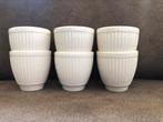 Wedgwood Winsor Eierdopjes 6x, Ophalen, Overige typen, Zo goed als nieuw, Wedgwood