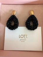 Lott Gioielli oorbellen, Verzenden, Zo goed als nieuw, Zwart, Goud