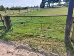 -- -- 2 stevige metalen hekken - ijzer hek -- --, Tuin en Terras, Tuinhekken en Hekwerk, Ophalen of Verzenden, Gebruikt, IJzer