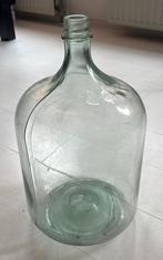 Grote brocante gistfles, Ophalen, Gebruikt, 50 tot 75 cm, Glas