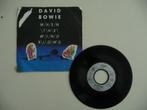 single DAVID BOWIE - WHEN THE WIND BLOWS - VIRGIN REC. 1986, Pop, Ophalen of Verzenden, 7 inch, Single