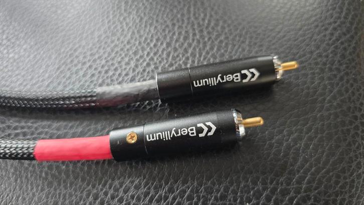 Beryllium/Sommer Interlink Kabels - Audiofiele kwaliteit, Audio, Tv en Foto, Audiokabels en Televisiekabels, Gebruikt, Interlink-kabel