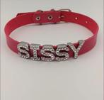 Pink sissy choker, Ophalen of Verzenden, Zo goed als nieuw, Roze, Overige materialen
