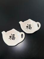Theepot Schoteltjes - Geluk & Voorspoed, Huis en Inrichting, Keuken | Servies, Keramiek, Overige typen, Ophalen of Verzenden, Zo goed als nieuw