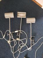 3 pendellights pendel spots LED bijna gratis, Ophalen, Gebruikt, Metaal, Spots