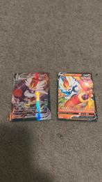 Pokemon kaarten cinderace v en Vmax, Hobby en Vrije tijd, Verzamelkaartspellen | Pokémon, Ophalen of Verzenden, Zo goed als nieuw