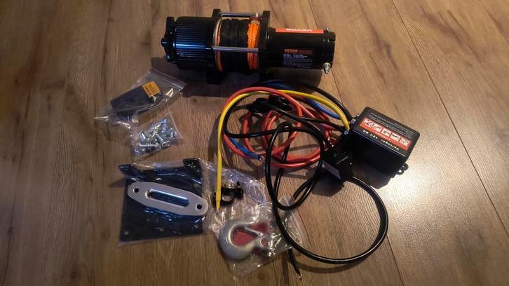 NIEUW electrische lier 12v  auto boot trailer atv  enz., Watersport en Boten, Accessoires en Onderhoud, Nieuw, Ophalen of Verzenden