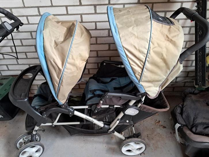 2 Persoons Kinderwagen - Duowagen, Kinderen en Baby's, Kinderwagens en Combinaties, Ophalen