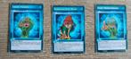 Yu-gi-oh trading card weevel underwood Rex raptor, Ophalen of Verzenden, Zo goed als nieuw, Meerdere kaarten