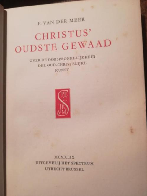 Christus' oudste gewaad + oudchristelijke kunst-F.v.d. Meer, Boeken, Kunst en Cultuur | Beeldend, Gelezen, Schilder- en Tekenkunst
