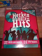 Herken de Hits - Muziekspel met CD, Hobby en Vrije tijd, Gezelschapsspellen | Bordspellen, Vijf spelers of meer, Ophalen of Verzenden