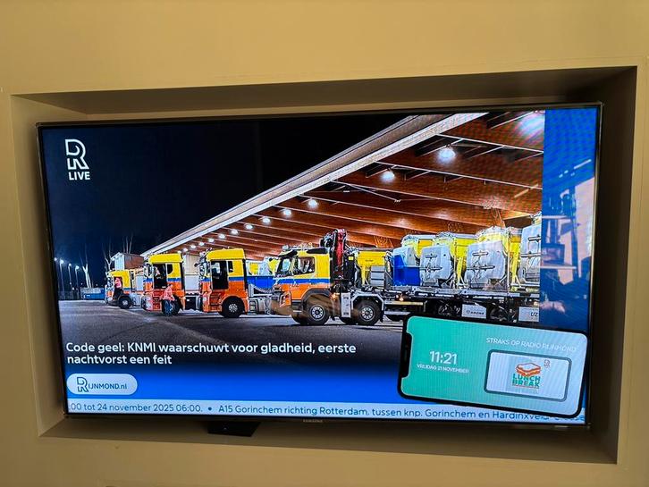 Samsung 55 inch UE55D7000, Audio, Tv en Foto, Televisies, Zo goed als nieuw, 100 cm of meer, Samsung, 100 Hz, Ophalen