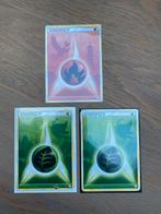 Pokémon Energiekaarten Set - Fire & Grass, Ophalen of Verzenden, Gebruikt, Losse kaart, Foil