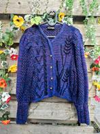 Zeer hoge kwaliteit vintage tiroler paarse gebreide trui, Kleding | Dames, Truien en Vesten, Ophalen of Verzenden