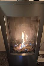 DRU Gashaard ( trio ) 6 kw + afst. bed., Huis en Inrichting, Haarden, Ophalen, Gebruikt, Vrijstaande haard, Gashaard