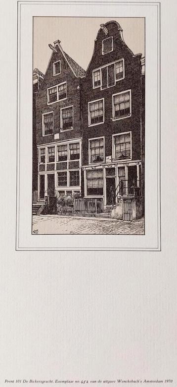Amsterdam ...  750 jaar ... De Bickersgracht ... beschikbaar voor biedingen