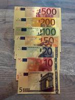 Euroset verguld, Postzegels en Munten, Ophalen of Verzenden, Overige landen