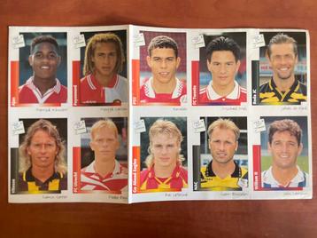 Voetbal 96 voetbalplaatjes eredivisie Uncut vel Panini beschikbaar voor biedingen