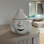 Vintage keramische knoflook/ uienpot, Ophalen of Verzenden