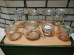 Weckpotten 8 stuks, Huis en Inrichting, Keuken | Keukenbenodigdheden, Ophalen of Verzenden, Gebruikt