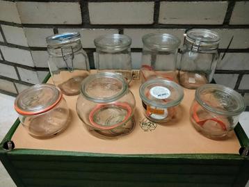 Weckpotten 8 stuks beschikbaar voor biedingen