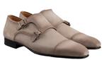 NIEUW Magnanni Instapper Double Monk EU 45 Beige, Kleding | Heren, Schoenen, Overige kleuren, Verzenden, Nieuw, Gespschoenen