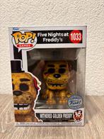 Funko Pop! #1033 Withered Golden Freddy - Five Nights (FNAF), Ophalen of Verzenden, Zo goed als nieuw