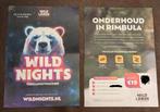 3 toegangskaarten voor Wildlands tijdens Wildnights, Tickets en Kaartjes, Drie personen of meer, Ticket of Toegangskaart