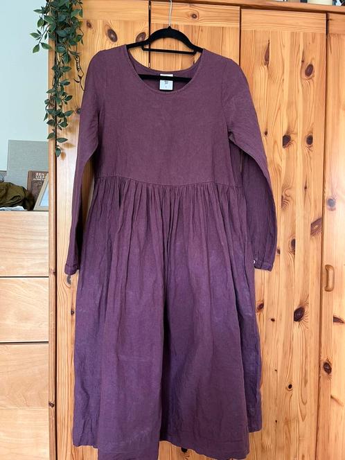 Son de flor jurk 36, Kleding | Dames, Jurken, Zo goed als nieuw, Maat 36 (S), Paars, Onder de knie, Ophalen of Verzenden