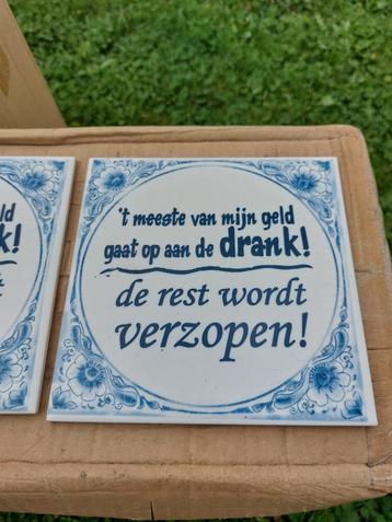 100 spreuktegels beschikbaar voor biedingen