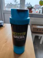 haans steel bottle protein shaker 400 ml, Sport en Fitness, Nieuw, Ophalen of Verzenden