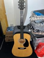 Fender Squier SA-105 Westerngitaar met Hoes, Muziek en Instrumenten, Ophalen, Gebruikt, Western- of Steelstringgitaar, Met koffer