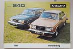 1980 Volvo 240 Instructieboek / handleiding Nederlandstalig, Ophalen