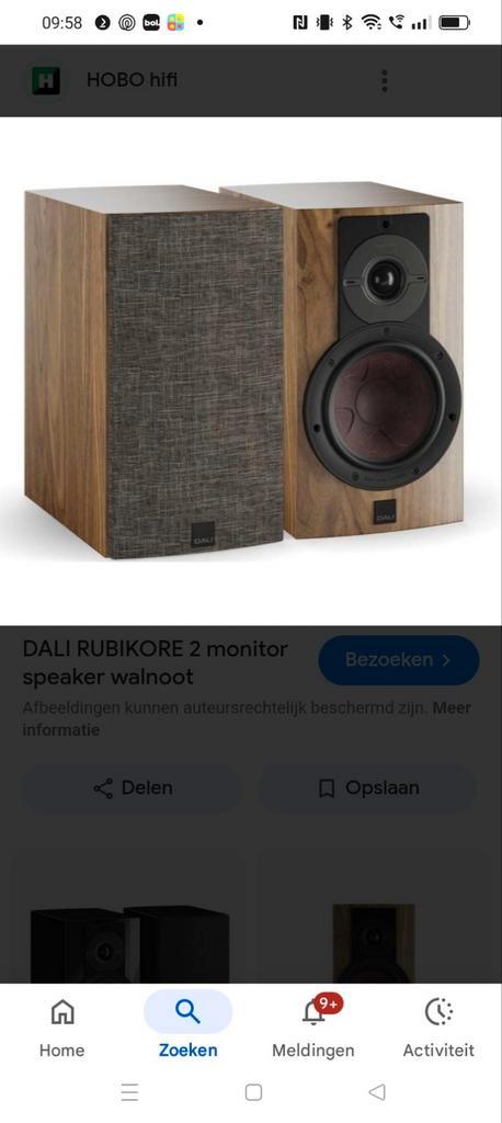 Dali Rubikore 2 - Prachtige luidsprekers, Audio, Tv en Foto, Luidsprekers, Zo goed als nieuw, Front, Rear of Stereo speakers, 120 watt of meer