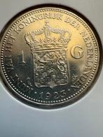 Gulden 1923 Wilhelmina, Postzegels en Munten, Munten | Nederland, Ophalen, 1 gulden, Zilver, Koningin Wilhelmina